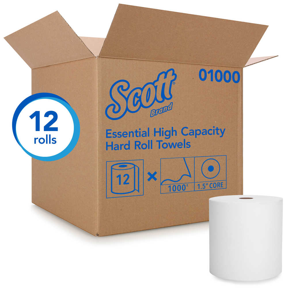 Scott® Essential Universal High Capacity Hard Roll Towels - Paper Products